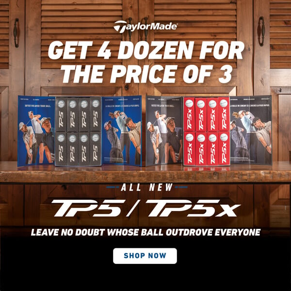 TaylorMade 4 For 3 Banner